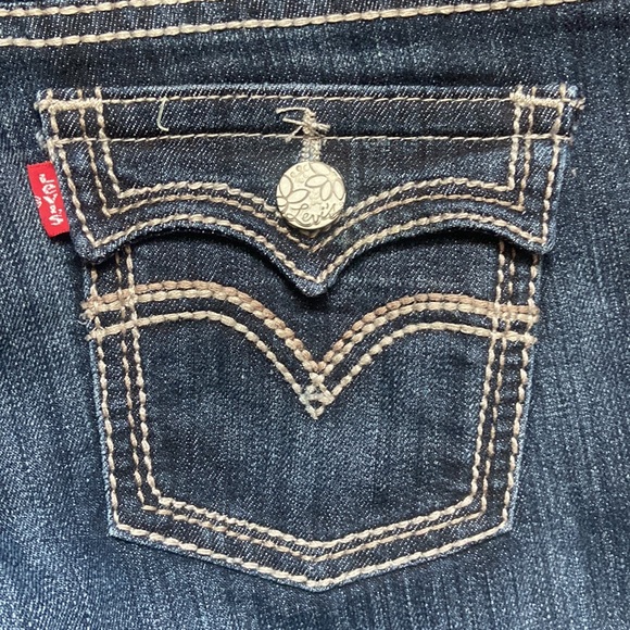 Levi’s 715 Bootcut Jean Girls’s Size 16 Regular/Women’s Size 26 - Picture 4 of 10